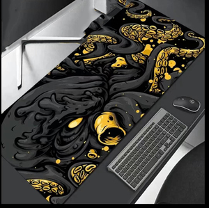 Tapis de Souris Dragon Noir et Blanc, Tapis de Bureau, Tapis de Jeu, Tapis pour Ordinateur Portable, Anime Japonais, Tapis de Clavier en Caoutchouc, Tapis de Souris pour PC, Tapis de Table - Product Image 2