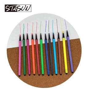 Kit de marqueurs artistiques Stasun multicolores, pour croquis, dessin, lavables, feutres aquarelle - Product Image 6