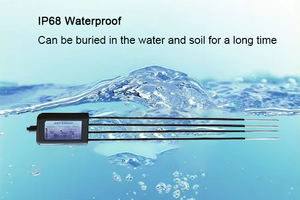 8-इन-1 10 सेमी 20 सेमी 30 सेमी जांच मिट्टी पैरामीटर नमी तापमान कृषि और बागवानी के लिए - Product Image 6