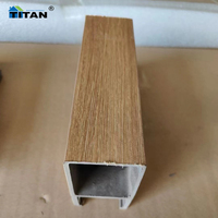 Panel de Techo Exterior WPC 25x50mm, Viga WPC, Paneles de Techo, Tubos de Madera