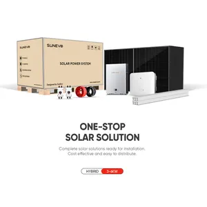 Goodwe Inverter tenaga surya, 5Kw 3Kw 6kw 5.5Kw Hybrid Solar 3.5Kw Gw5K-Et Model Gw5000-Ms dengan pengontrol MPPT