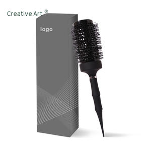 แปรงจัดแต่งทรงผมหยิกแปรงผมกลมเซรามิกไม่ใช้ไฟฟ้าแปรงเป่าผมแบบมืออาชีพ - Product Image 3