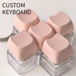 Tùy chỉnh in ấn thiết kế logo DIY Bàn phím nút bàn phím Keychain Keycap giảm căng thẳng thiết bị chuyển mạch Móc Chìa Khóa chuyển đổi Keychain - Product Image 5