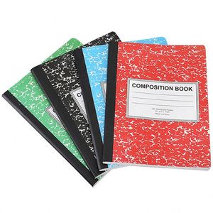 Cuaderno Personalizado con Impresión a Medida, Cuaderno de Ejercicios Escolar Económico para Estudiantes, Cuaderno de Composición en Blanco y Negro - Product Image 1