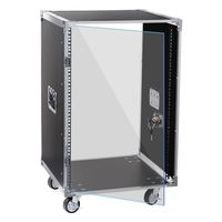 8U 12U 16U kabinet penguat KTV rumah peralatan audio kabinet sederhana chassis mixer shelfand flight case kotak audio