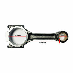 Biela de alta calidad, piezas de motor de automóvil, biela para Audi Seat VW A3 Golf Jetta Passat AZV BLK CAHA CEGA T5 <span class=keywords><strong>2</strong></span>.0TDI 2004 + - Product Image 1