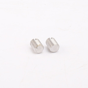 Topway Slotted Aluminum <b>Set</b> <b>Screws</b> Metric Standard Thread Flat Head Plain Finish - Product Image 2