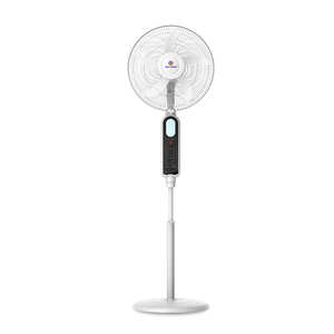 Solar Camping Emergencia Standing Solar Fan With Adjustable Speed for Home and Office Cooling EP-5616A - Product Image 1
