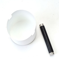 Conteneur à Expresso Minimaliste en Acier Inoxydable, Bac à Grains de Café, Collection Italienne pour Bar à Café, Seau Domestique, Vente Transfrontalière