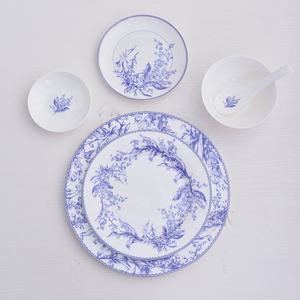 Juego de Vajilla de Porcelana de 32 Piezas con Diseño Azul Europeo, en Oferta - Product Image 6