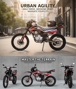 Motocicleta de Gasolina para Adultos, Motocross de 250cc, 4 Tiempos, Precio de Fábrica, Doble Disco, 105 km/h - Product Image 6