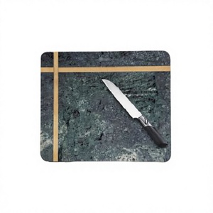 เขียงสำหรับห้องครัวใช้ในบ้านและในโรงแรมเขียงหินอ่อนสีเขียวแผ่นชีส - Product Image 1