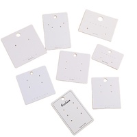 Carte de présentation de bijoux en carton pour boucles d'oreilles à texture complexe, bandeaux, bracelets, épingles à cheveux, vente en gros