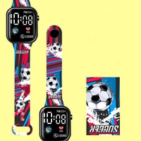 Jam Tangan Digital LED Motif Kartun Terlaris Baru untuk Anak, Pelajar, Wanita, Pria, Jam Elektronik Fashion