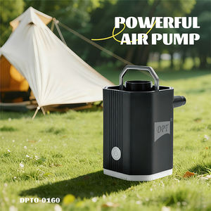 משאבת אוויר חשמלית ניידת 5V 1A עם פנס קמפינג, משאבת אוויר מיני נטענת USB עם סוללה למוצרים מתנפחים - Product Image 6