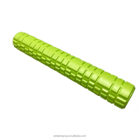 Rouleau en mousse EVA de type moderne, personnalisé, écologique, durable, haute densité, 64*10cm, pour le yoga, la musculation, couleur personnalisée