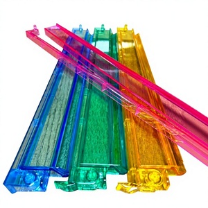 Jeu de tuiles de Mahjong américain 4 joueurs, style Côte Corallienne, en perles <span class=keywords><strong>d</strong></span>'eau acryliques, écologique, résistant à l'eau, pliable, moderne - Product Image 5
