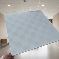 Plaques de plafond en plâtre blanc 603x603mm à haute réflectivité