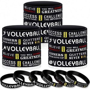 Pulseras y Brazaletes Personalizados de Voleibol, Baloncesto y Rugby con Serigrafía, Precio de Fábrica, Venta al Por Mayor - Product Image 5