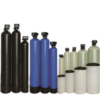 Achats en ligne Vente en gros Personnalisé FRP Récipient sous pression 1054 844 Modèle Adoucisseur d'eau Réservoir Adoucisseur d'eau Filtre en résine