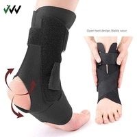 Attelle de cheville réglable pour femmes et hommes avec stabilisateurs latéraux