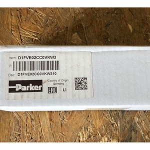 วาล์วปรับสัดส่วน Parker รุ่น D1FVE02CC0VKW310 แรงดันสูงสุด 350 บาร์ ระบบควบคุมไฮดรอลิก - Product Image 2