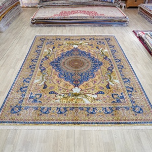 Tappeto Persiano Fatto a Mano 274x366cm per Soggiorno, Grande <span class=keywords><strong>Kilim</strong></span> Turco Anatolico in Seta, Acquistabile Online - Product Image 2