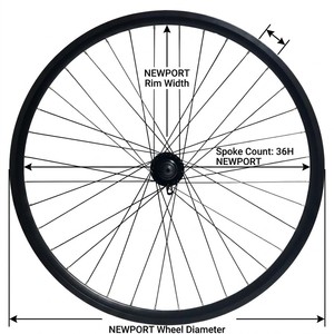 Jeu de roues de vélo <span class=keywords><strong>VTT</strong></span> SY <span class=keywords><strong>26</strong></span>" 27.5" 29" – Roues avant et arrière 7-11 vitesses en alliage d'aluminium pour freins à disque - Product Image 6