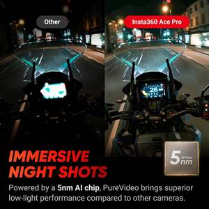 Insta360 Ace Pro 8K <span class=keywords><strong>Leica</strong></span> Action Camera Capteur phare Super Lowlight Performance Stabilisation étanche - Product Image 3