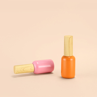 Vernis à ongles en gel UV LED OEM ODM 15 ml, à base d'huile, cosmétique, flacon en verre transparent imprimé