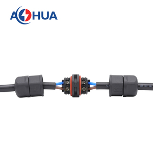 <span class=keywords><strong>Conector</strong></span> Eléctrico Impermeable <span class=keywords><strong>Tipo</strong></span> Tornillo de <span class=keywords><strong>2</strong></span> y 3 Pines para Luz de Jardín Exterior <span class=keywords><strong>Tipo</strong></span> L AOHUA M16 - Product Image 6