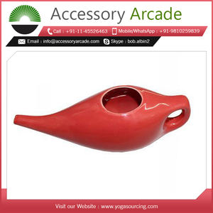 Équipement de yoga Pot Neti en céramique pour patchs corporels et soins de la bouche pour lavage nasal - Product Image 2