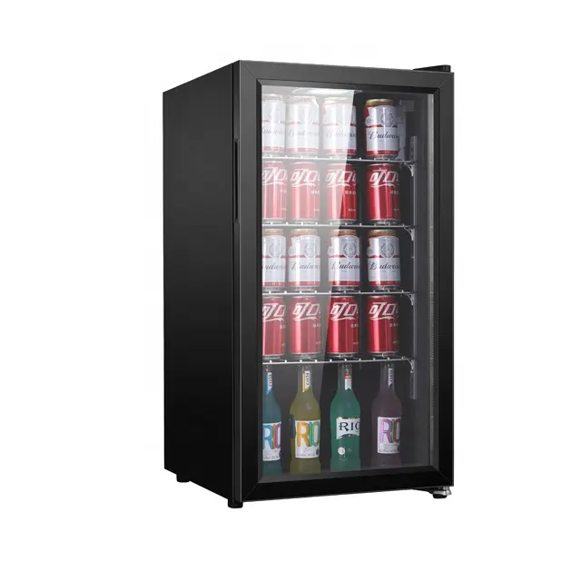 90L คอมเพรสเซอร์ตู้เย็นอิสระมินิบาร์/เครื่องดื่มเย็น/ตู้เย็นแสดง/เครื่องดื่มเย็น