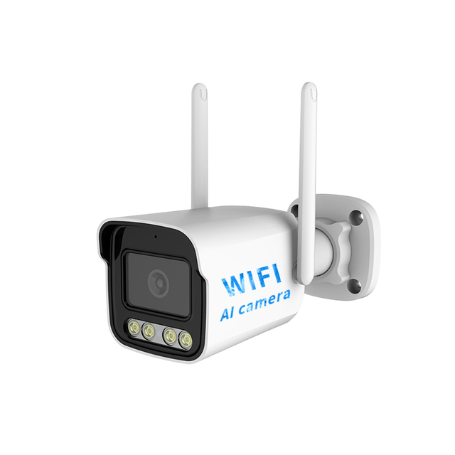 3MP WiFi Security Camera, Indoor Outdoor Cameras for Home Ai Security Motion Activated Color Night Vision 2-Way Audio
