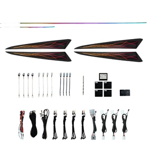 Lampe d'ambiance symphonique pour <span class=keywords><strong>voiture</strong></span> Panneau d'éclairage intérieur Ciel étoilé Style <span class=keywords><strong>ruban</strong></span> Couleur magique Convient pour Honda Fit 2014-2020 - Product Image 1