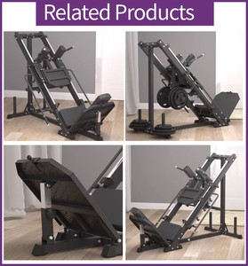 Equipo de Gimnasio Comercial BM, Máquina de Sentadillas y <span class=keywords><strong>Prensa</strong></span> de Piernas a 45 Grados, Directo de Fábrica. - Product Image 3