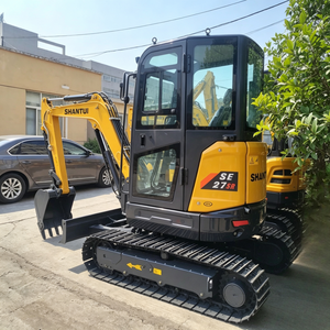 Mini-excavatrice compacte Shantui SE27SR de 2,7 tonnes, moteur Yanmar, haute efficacité, hydraulique, sur chenilles, fournie directement par l'usine - Product Image 5