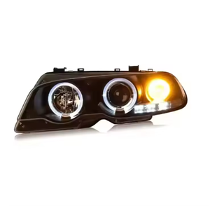 SJC para <span class=keywords><strong>BMW</strong></span> Serie 3 <span class=keywords><strong>E46</strong></span> Conjunto <span class=keywords><strong>de</strong></span> <span class=keywords><strong>Faros</strong></span> Delanteros 1998-2006 Lámpara Modificada Ojo <span class=keywords><strong>de</strong></span> Ángel Luz Frontal LED Accesorios para Coche - Product Image 3