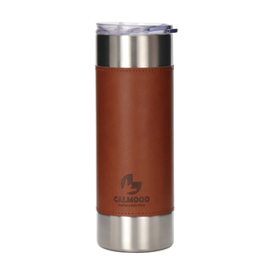 Geïsoleerde BPA-vrije dubbelwandige 20oz <span class=keywords><strong>tumbler</strong></span> van roestvrij staal, zwart, met rietje - Product Image 6