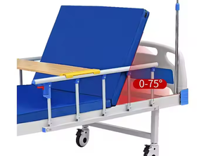 Handmatige Single Crank Functie Ziekenhuisbed Goedkope Ziekenhuis Patiëntenbed Directe Fabrieksprijs - Product Image 6