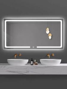 Waterproof Led Smart Mirror Bathroom Frameless Mirror Screen with Functions Customized - Product Image 2