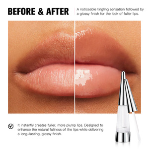 Votre logo, baume à lèvres volumateur liquide, longue durée, viral TK, lèvres plus volumineuses, <span class=keywords><strong>K</strong></span> Beauty, lèvres volumineuses intense, sensation de picotement pour - Product Image 3