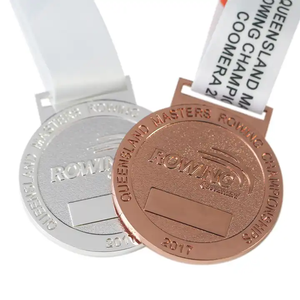 เหรียญรางวัลกีฬาแข่งขันพายเรือคุณภาพ<span class=keywords><strong>ส</strong></span>ูง ผลิตตามสั่งจากโลหะผสมสังกะ<span class=keywords><strong>ส</strong></span>ี - Product Image 2