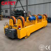 Carro de transferencia sin rieles motorizado con carrete de cable de 46 toneladas, carro plano personalizado para transporte de estructuras de tuberías pesadas en talleres
