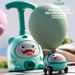 Nouveau lanceur de ballons en latex à pression manuelle en forme d'animal de dessin animé, jouet de voiture aérodynamique, cadeau d'Halloween et de Noël pour enfants - Product Image 3