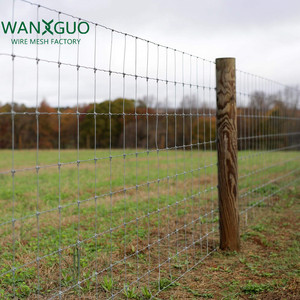 Manufacturer High <strong>Tension</strong> Woven Galvanized Fixed Knot <strong>Wire</strong> Mesh Farm <strong>Fence</strong> - Product Image 2