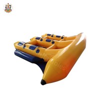 Bote Inflable de Pesca, Tubo Remolcable de PVC, Material para Deportes Acuáticos al Aire Libre, Diversión, Banana Boat Flotante Personalizado