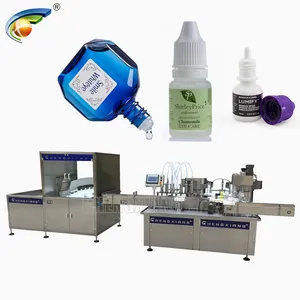 Fast shipping automatic 5ml 10ml 30ml 50ml plastic bottle eye drop filling machine