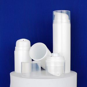 50ml 100ml 150ml White Head Airless <strong>Bottle</strong> Packaging Cosmetic Airless <strong>Pump</strong> <strong>Bottle</strong> - Product Image 2
