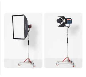 100% Edelstahl Heavy Duty 3m 10 Ft C Ständer Stativ Boden leuchte Ständer mit Rädern für Foto Video Beleuchtung - Product Image 6